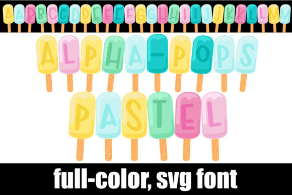 Alpha Pops Pastel: A Sweet, Stitch-Ready Font?