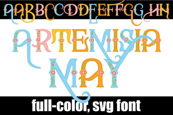 Artemisia May: A Color Fonts Gem for Local Branding