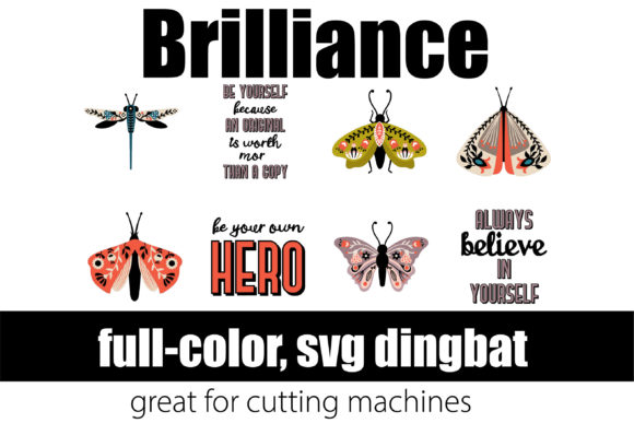 Brilliance: A Vibrant Color Fonts Choice for Handmade Creators