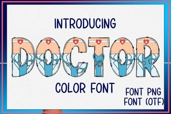 Doctor: A Bold Color Font for Local Business Branding