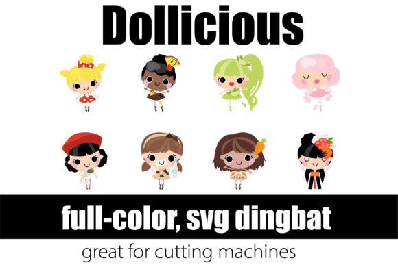 Dollicious: A Playful Color Fonts Choice for Handmade Brands
