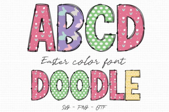 Easter Alpha: A Color Fonts Review for Digital Sellers