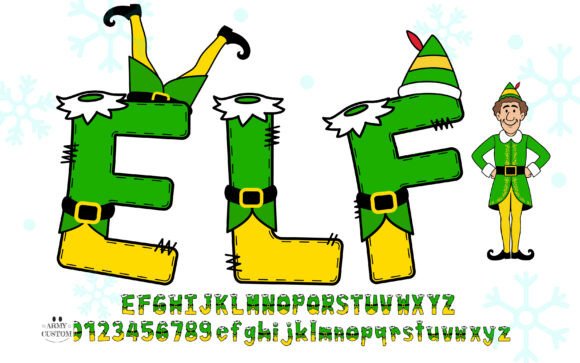 Elf Green Yellow Edition Fonts: A Color Fonts Review