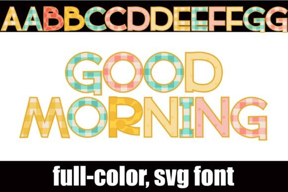Good Morning Fonts: A Color Fonts Review for Real Projects