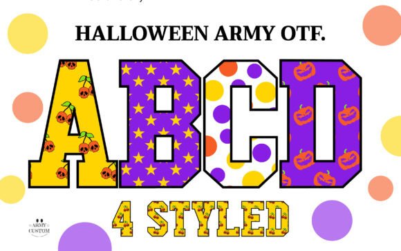Halloweenarmy Jacko Fonts: A Color Fonts Review for Local Brands