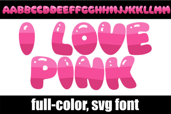 I Love Pink: A Color Fonts Review for Local Business Branding