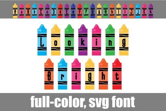 Looking Bright: A Playful Color Fonts Choice for Digital Sellers