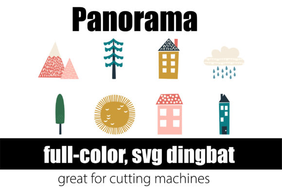 Panorama: A Scandinavian Color Font for Warm, Handmade Branding