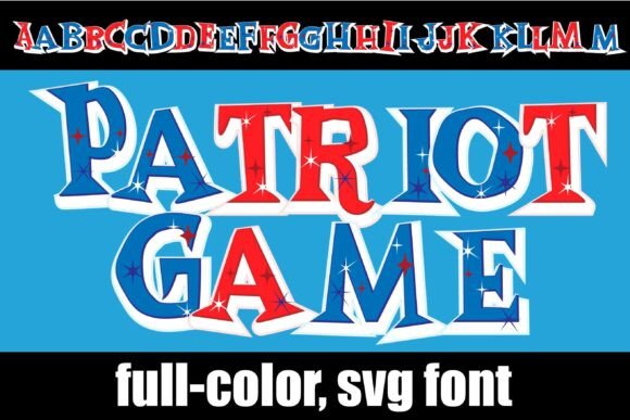 Patriot Games: A Color Fonts Review for Real Design Projects