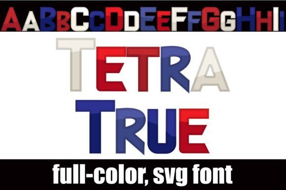 Tetra True: A Color Fonts Powerhouse for Bold Branding