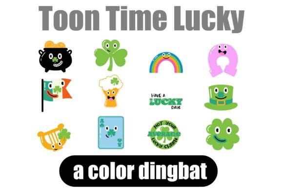 Toon Time Lucky: Whimsy That Stitches Well