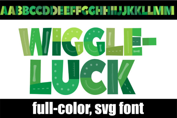 Wiggleluck: A Vibrant Color Fonts Choice for Modern Blog Design