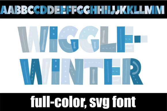Wigglewinter: A Festive Color Fonts Choice