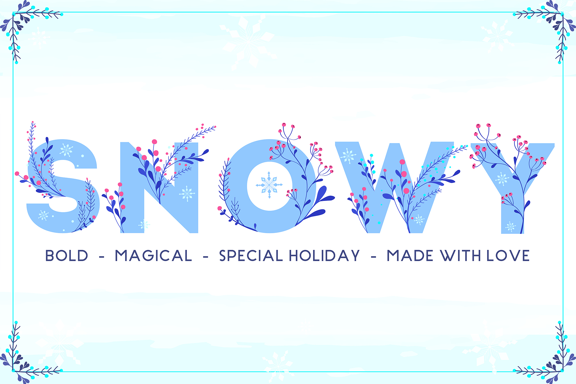 Winter Color Fonts: A Bold Color Fonts Review